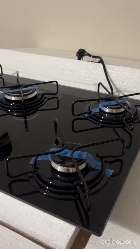 Cooktop Itatiaia Essencial 5 Bocas Preto – Bivolt 127V/220V com Acendimento Automático