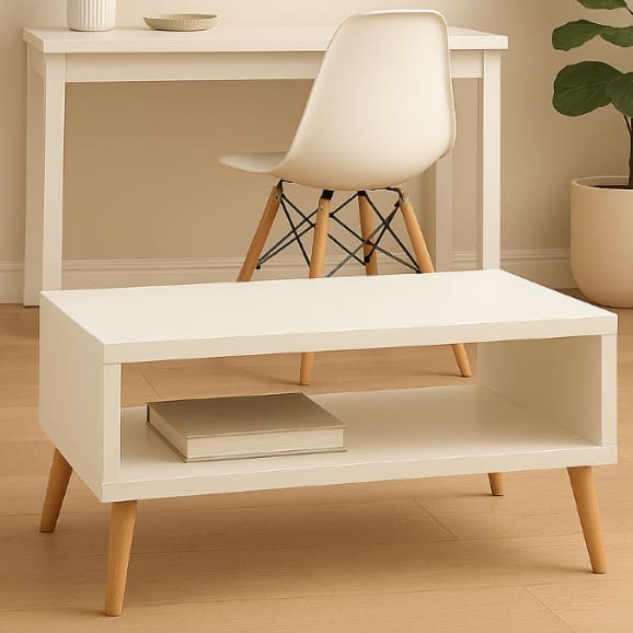 Mesa de Centro Sofisticada Perfeita para Escritório ou Quarto