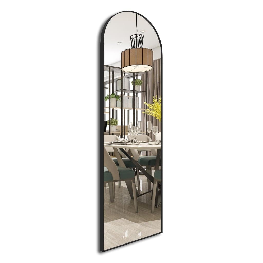 Espelho Base Reta Oval 110X50 Corpo Inteiro Grande Moderno Lançamento
